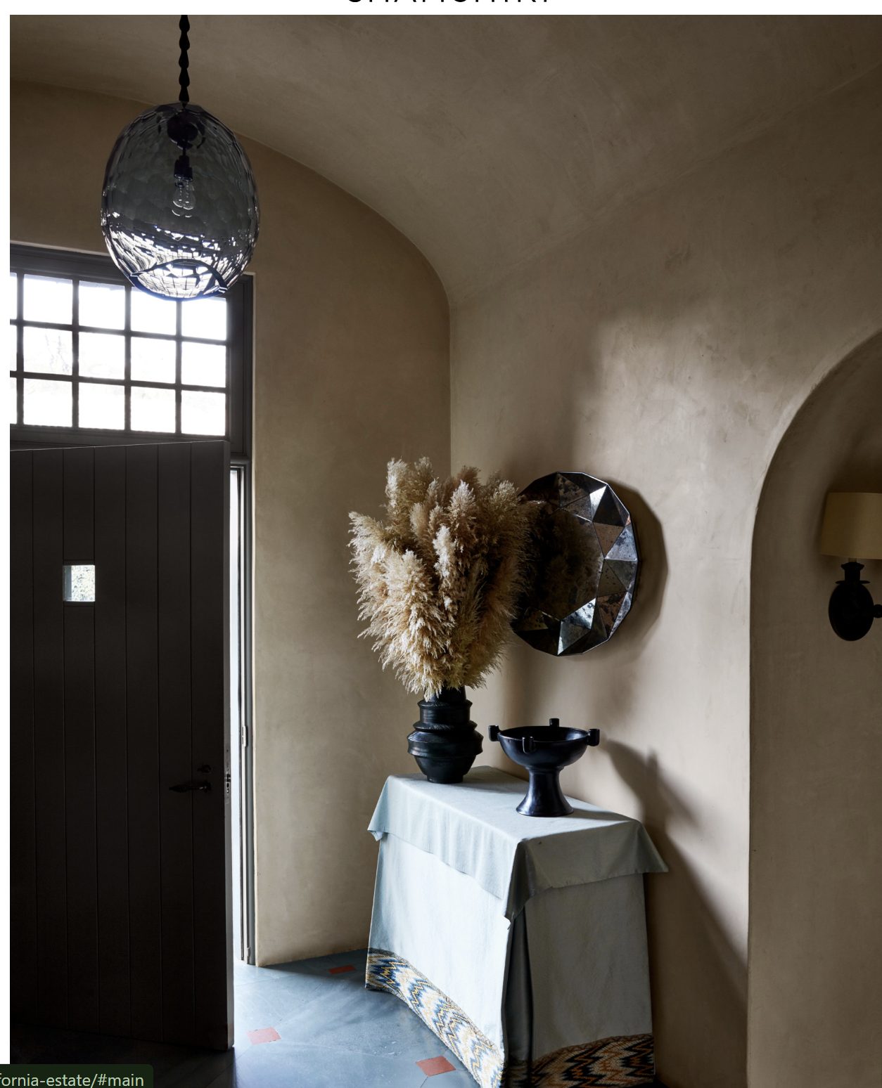 Moroccan clay wall finish by Faberwurk, Los Angeles